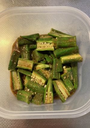 オクラの胡麻和え-レシピのメイン写真