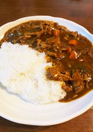濃厚豚コマ炒めカレー-レシピのメイン写真
