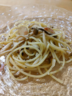 ガリバタきのこのパスタ-レシピのメイン写真