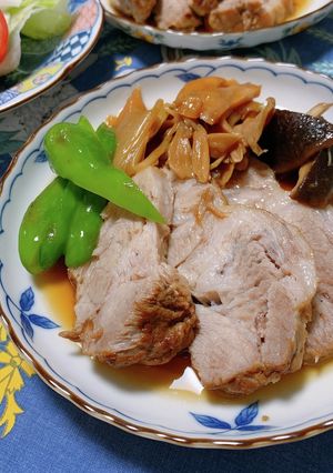圧力鍋で簡単★お酢で柔らか煮豚★-レシピのメイン写真