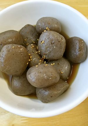 玉こんにゃく煮-レシピのメイン写真