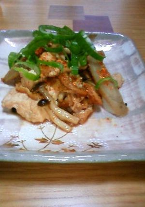♪簡単♪ごぼうと豆腐の甘辛いり煮-レシピのメイン写真