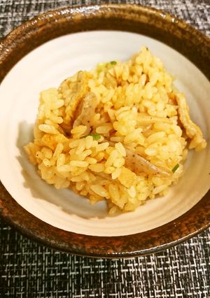 餃子の王将スゴ辛チキンde炊き込みご飯-レシピのメイン写真