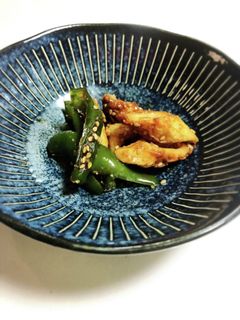 ピーマンとちくわのオイスター中華風炒め-レシピのメイン写真