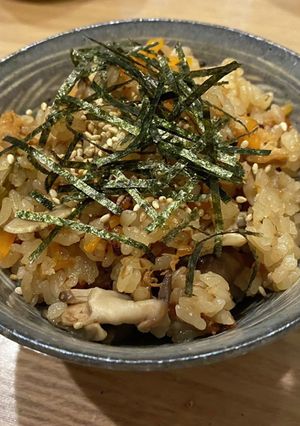 かまどさんで炊くお母さんのたきこみごはん-レシピのメイン写真