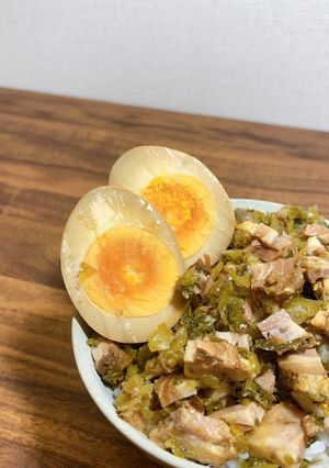 とろっとろ…激うまチャーシュー高菜丼-レシピのメイン写真