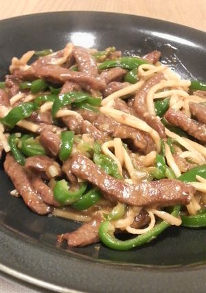 おうちで中華☆青椒牛肉絲!-レシピのメイン写真