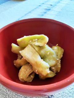 レンジで!茄子のナムル-レシピのメイン写真