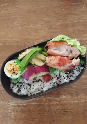 JK☆チキンステーキ弁当♪-レシピのメイン写真