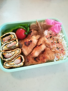 高校生のお弁当 2021.10.05-レシピのメイン写真