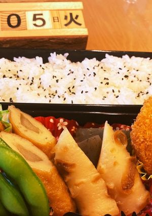 2021.10/5 中学生男子お弁当-レシピのメイン写真