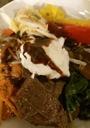 焼肉のタレを使った手抜きビビンバ-レシピのメイン写真