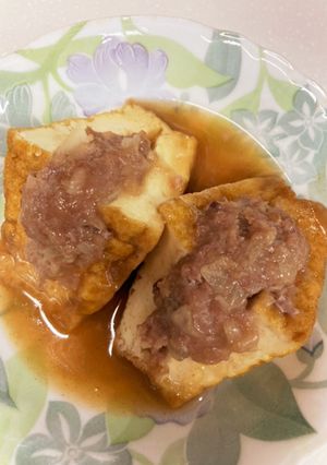 厚揚げサンド甘辛煮(*ˊ˘ˋ*)｡♪:*-レシピのメイン写真