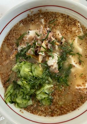 ごまの香ばしい香りの【冷や汁】宮崎の郷土料理-レシピのメイン写真