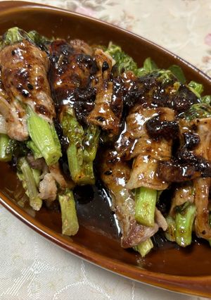 菜花の豚肉巻き-レシピのメイン写真