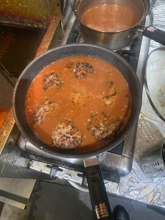 煮込みハンバーグ-レシピのメイン写真