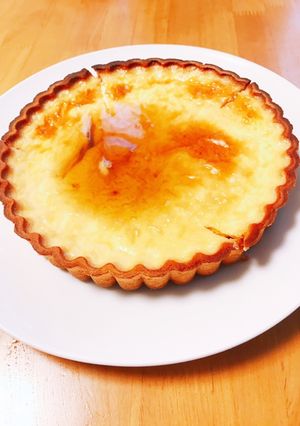 小6娘の作品♡プリンタルト10/2(土)-レシピのメイン写真