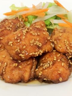 秋鮭のごま照り焼き-レシピのメイン写真