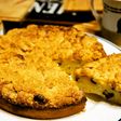 強力粉で☆息子のお気に入りクラムケーキ