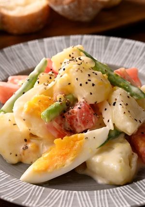 フォンデューソースのチーズサラダ-レシピのメイン写真