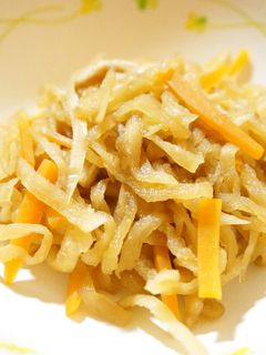 切干大根の炒め煮☆給食メニュー-レシピのメイン写真