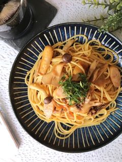 たっぷりキノコの和風パスタ♪-レシピのメイン写真