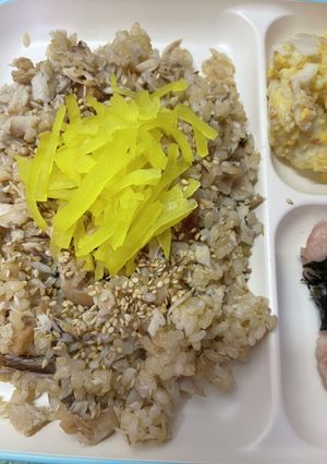 残り物で混ぜご飯（サワラ）-レシピのメイン写真