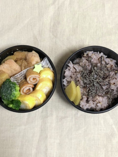自分弁当・10月5日-レシピのメイン写真