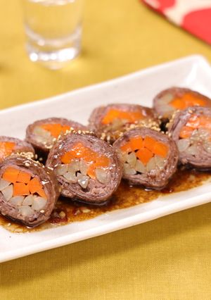 牛肉のペペロンごぼう巻き-レシピのメイン写真