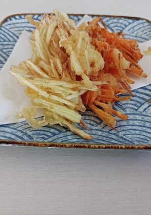 マコモダケの天ぷら-レシピのメイン写真