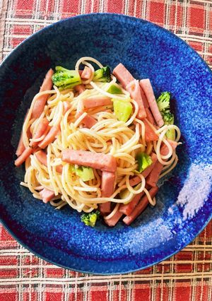 リモワの味方！スパブロパスタ-レシピのメイン写真