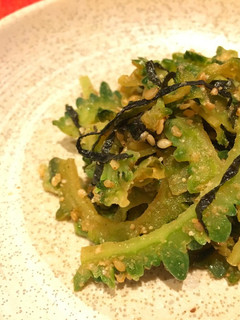 減塩☆ゴーヤの海苔ごま和え-レシピのメイン写真