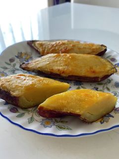 焼き芋で♡皮付きスイートポテト-レシピのメイン写真