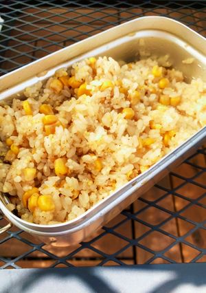 ベジ☆メスティンで♪焦がしコーンごはん-レシピのメイン写真