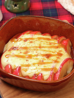 クリームチーズ焼きりんご-レシピのメイン写真
