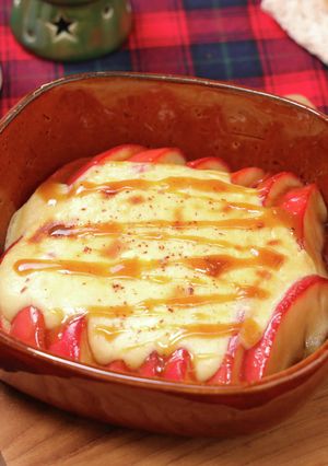 クリームチーズ焼きりんご-レシピのメイン写真