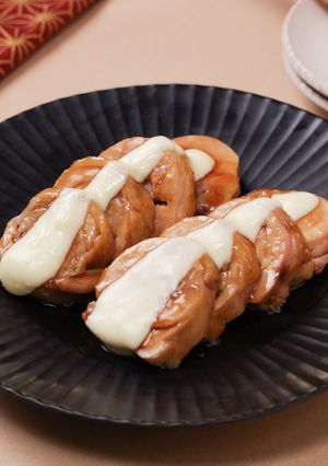 鶏もも肉チーズソースチャーシュー-レシピのメイン写真