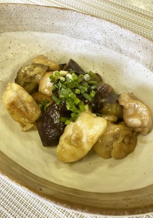 なすと鶏肉の甘酢炒め-レシピのメイン写真