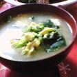 自慢の味噌汁☆母の味♪♪卵とじ