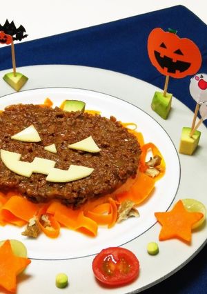 ハロウィン☆アレンジ自在！タコライス-レシピのメイン写真