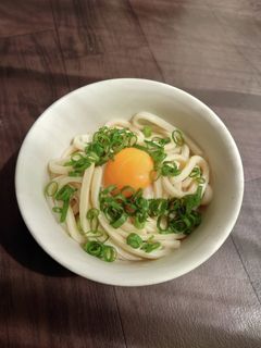 超簡単!!釜玉うどん!!-レシピのメイン写真