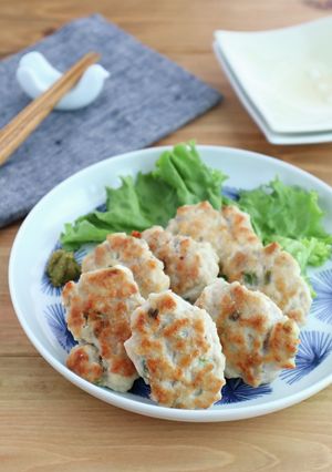 鶏むね肉の和風豆腐ナゲット☆柚子胡椒風味-レシピのメイン写真