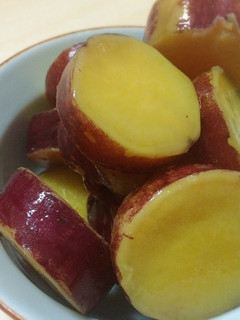 簡単おかず:さつまいもの甘煮-レシピのメイン写真