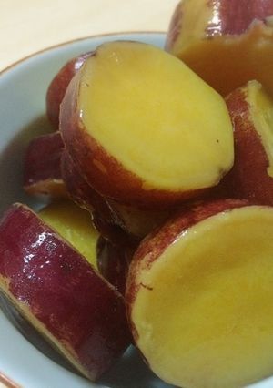 簡単おかず:さつまいもの甘煮-レシピのメイン写真