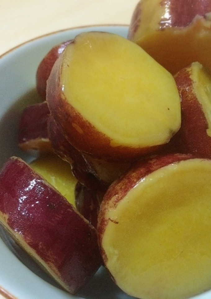 簡単おかず:さつまいもの甘煮-レシピのメイン写真