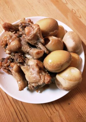 簡単！圧力鍋で時短！手羽元こっくり煮-レシピのメイン写真