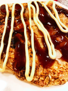 卵小麦粉不使用の材料3つのお好み焼き-レシピのメイン写真