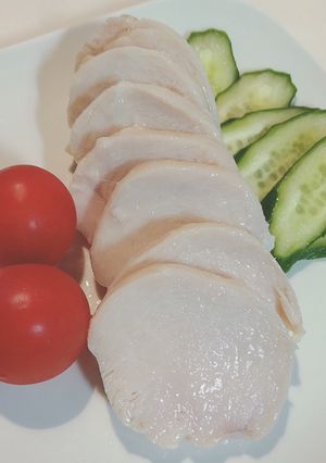 レンジで簡単鶏ハム-レシピのメイン写真
