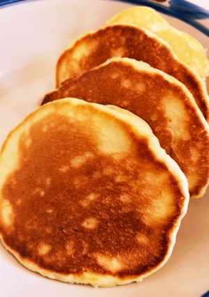 超適当☆さつまいもホットケーキ-レシピのメイン写真