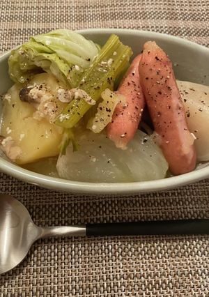 お野菜たっぷりかぶらと塩麹のポトフ-レシピのメイン写真